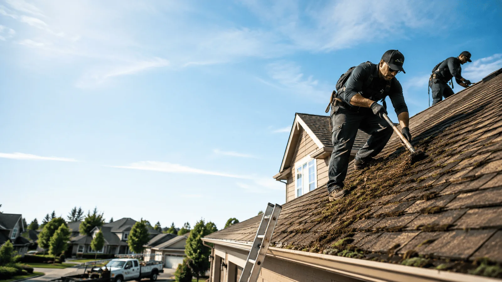 Roof Moss Removal in Shelby, OH near me
